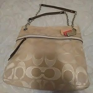 Authentic Coach Poppy Signature Purse